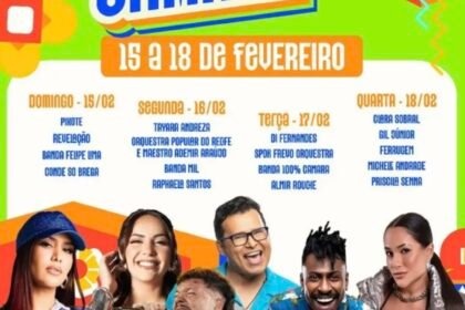 CAMARAGIBE ANUNCIOUOFICIALMENTE O CARNAVALCAMARÁ 2026, REFORÇANDOSUA POSIÇÃO NO TURISMOCULTURAL DE PERNAMBUCO.